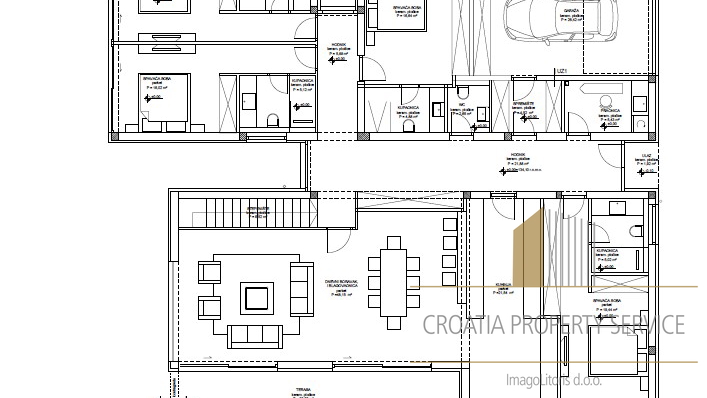 Luxury villa with a panoramic view of the sea - Primošten!
