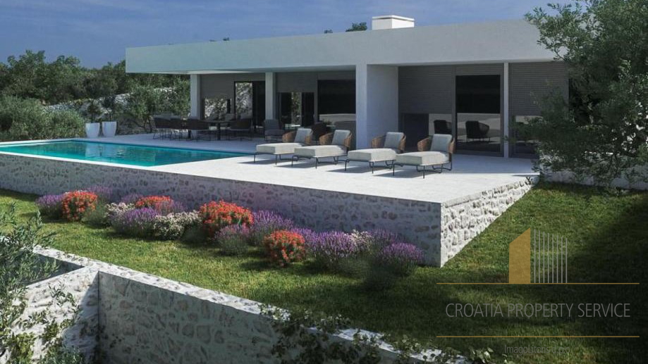 Luxury villa with a panoramic view of the sea - Primošten!