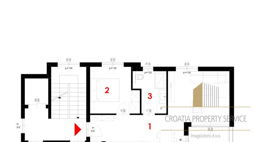 Luxury two-bedroom apartment in a new building 150 meters from the sea on the Makarska Riviera!