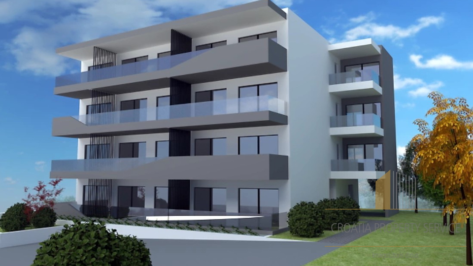 Luxury two-bedroom apartment in a new building 150 meters from the sea on the Makarska Riviera!