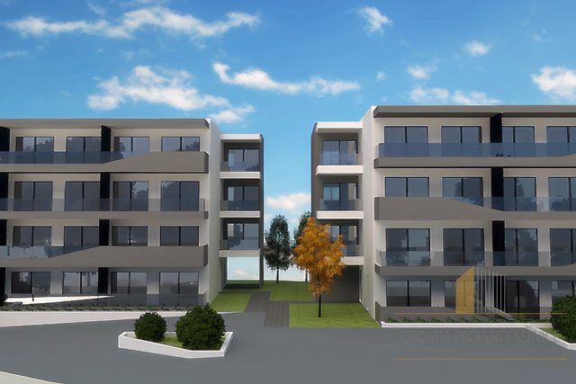 Luxury two-bedroom apartment in a new building 150 meters from the sea on the Makarska Riviera!