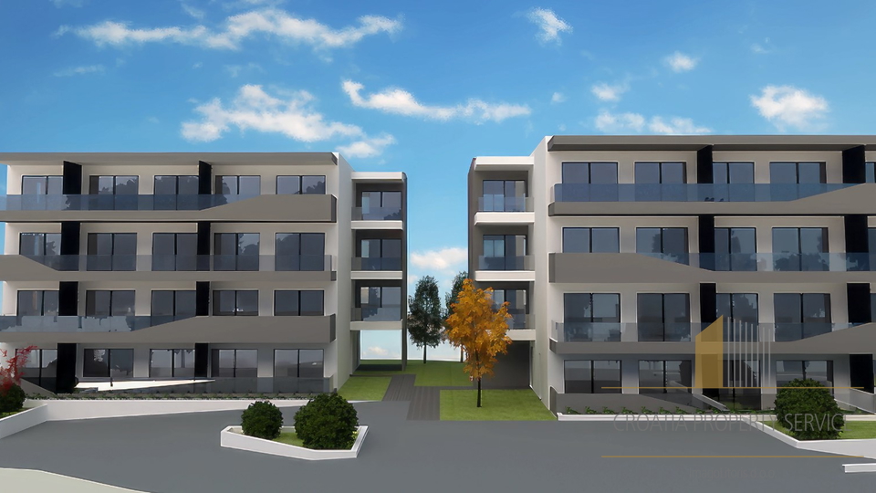 Luxury two-bedroom apartment in a new building 150 meters from the sea on the Makarska Riviera!