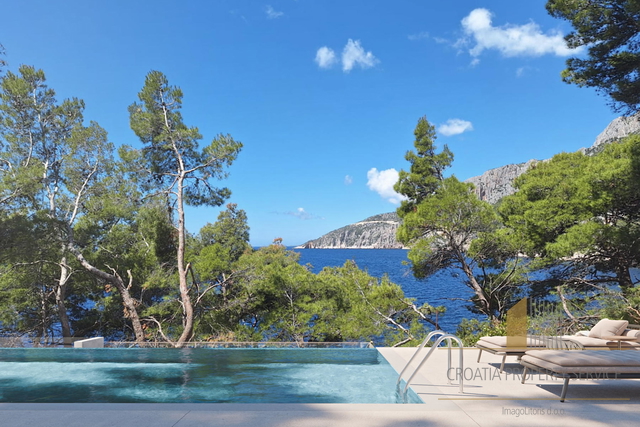 Nova luksuzna vila prvi red ob morju na otoku Hvar!