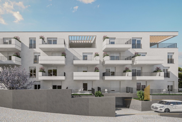 Modern one-room apartment with a terrace, 150 m from the sea on the island of Čiovo!