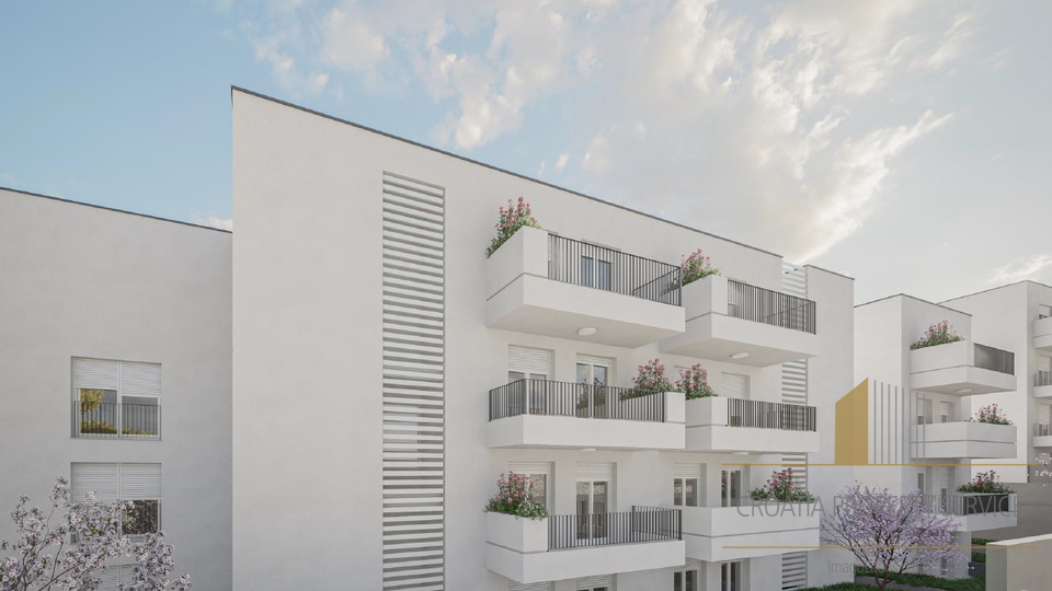Modern stanovanje s teraso, 150 m od morja na otoku Čiovo!