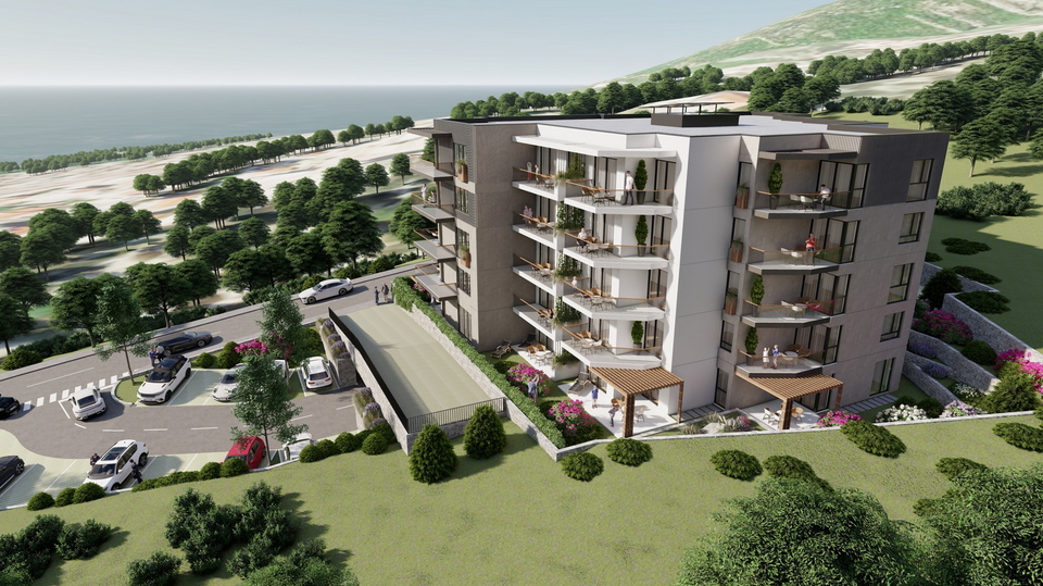 Neue Zweizimmerwohnung mit Meerblick in Makarska&excl;