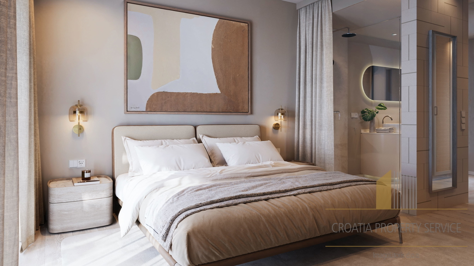 Luxury two-room apartments in a sensational resort, first row by the sea - Zadar!