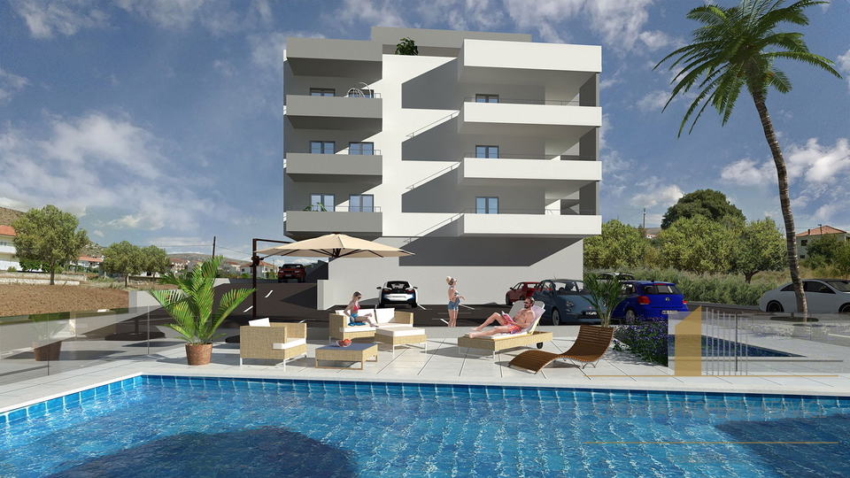 Luksuzan stan na atraktivnoj lokaciji, samo 200 m od plaže – Seget Donji!