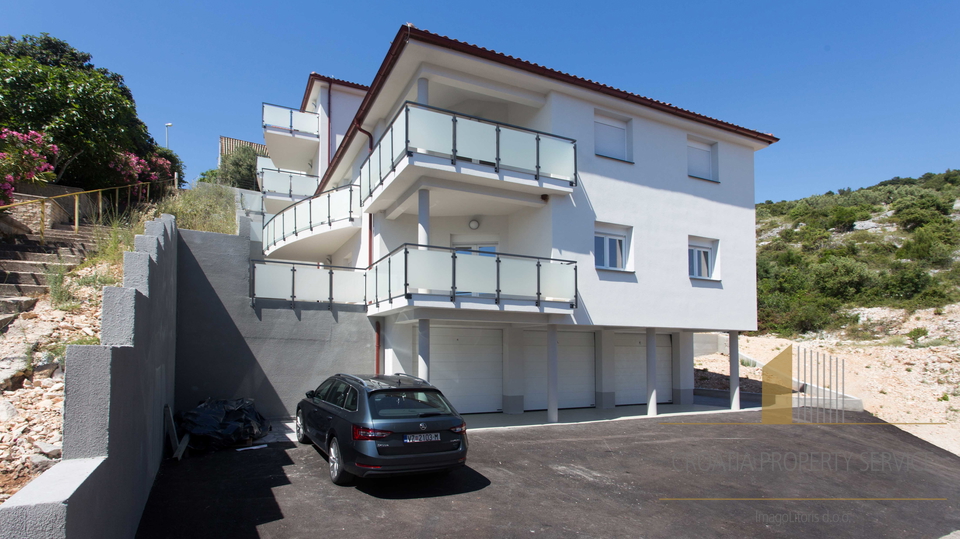 One-room apartment in a new building 160 m from the sea in the vicinity of Primošten!