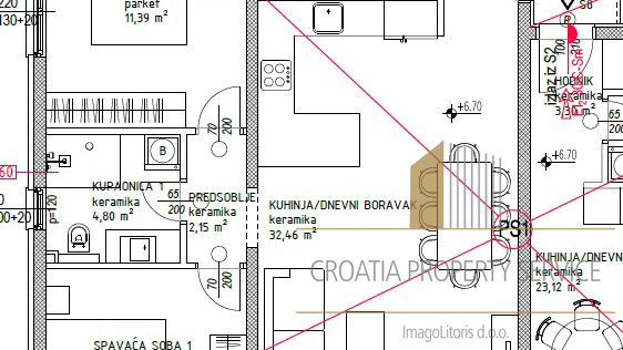 Luxury penthouse with terrace and sea view on the island of Čiovo!