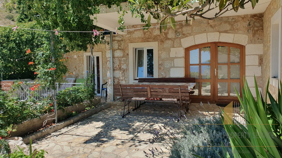 A beautiful apartment house with a panoramic sea view on the island of Hvar!