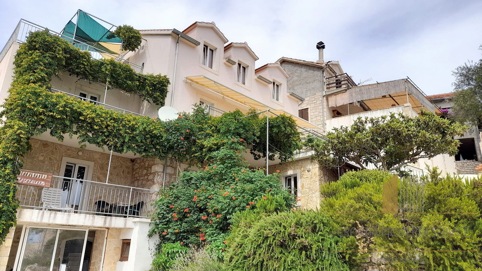 A beautiful apartment house with a panoramic sea view on the island of Hvar!