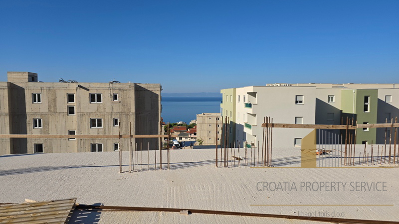 One-bedroom apartment with sea view in a new building – Makarska!