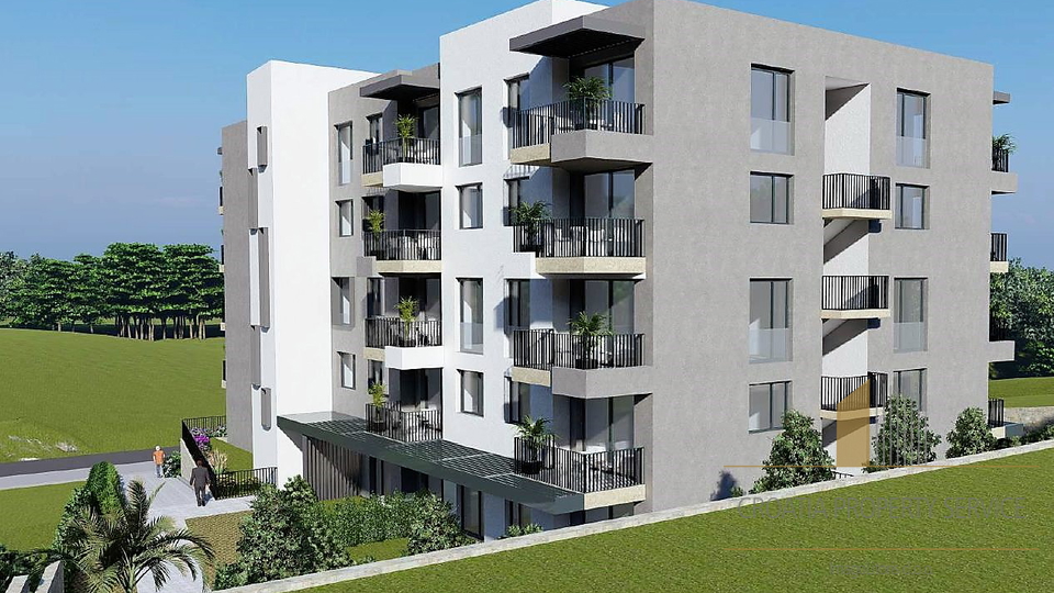 One-bedroom apartment with sea view in a new building – Makarska!