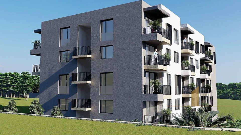 One-bedroom apartment with sea view in a new building – Makarska!