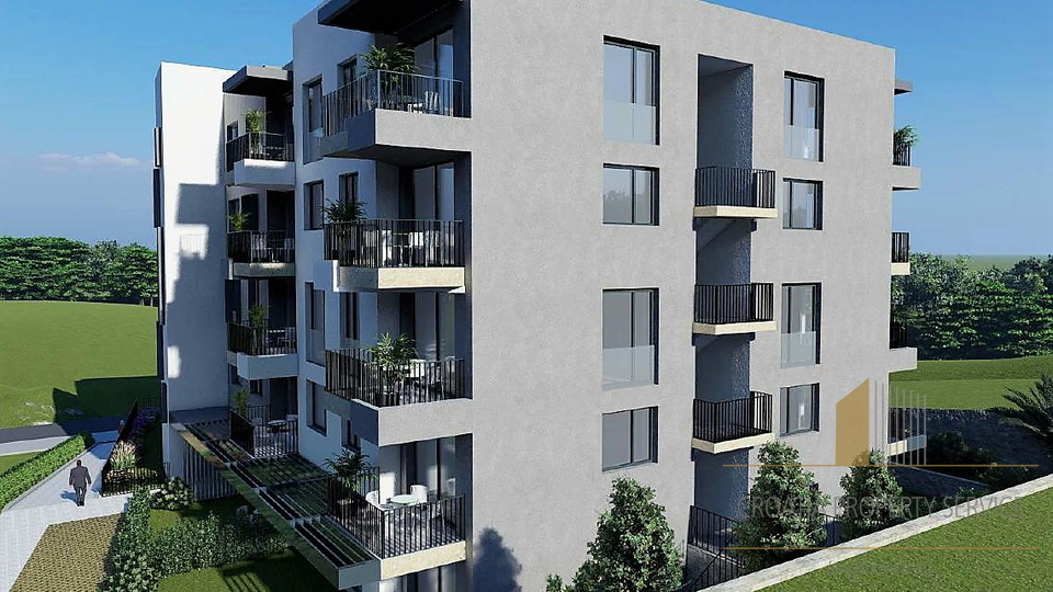 One-bedroom apartment with sea view in a new building – Makarska!