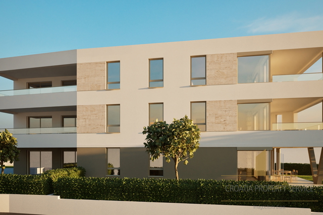 Apartment with sea view in a new building 400 m from the sea and the town center - Tribunj!