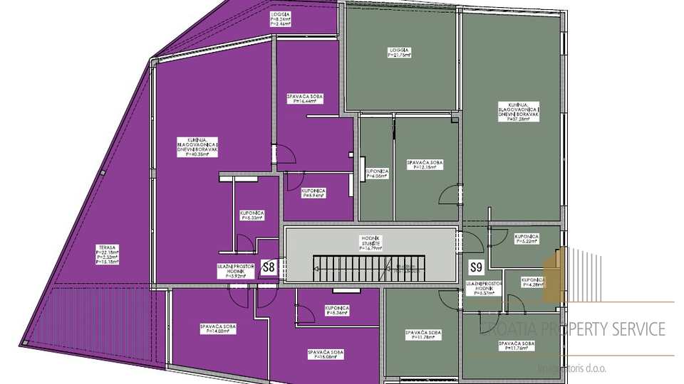 Luxuswohnung in exklusiver Lage, erste Reihe zum Strand – Privlaka!