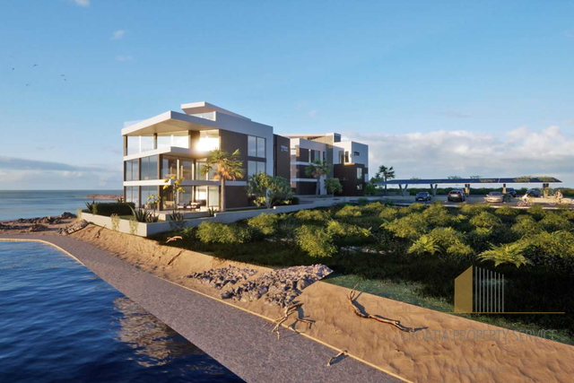 Luxurious penthouse with a rooftop terrace, first row to the beach – Privlaka!