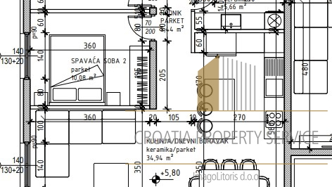 Eine moderne Wohnung in einem Neubau, nur 300 m vom Meer entfernt, auf der Insel Čiovo!