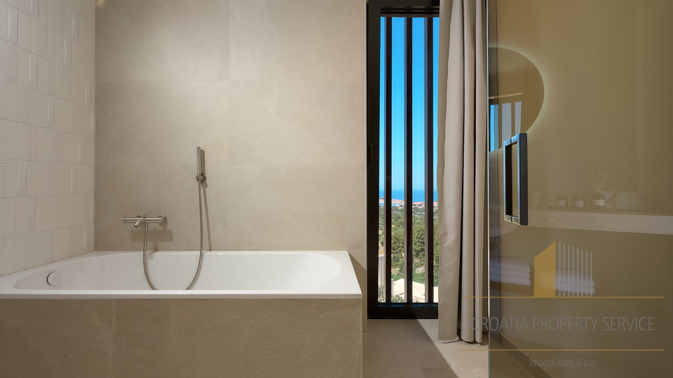 Exklusive moderne Villa mit Panoramablick auf das Meer – Primošten!