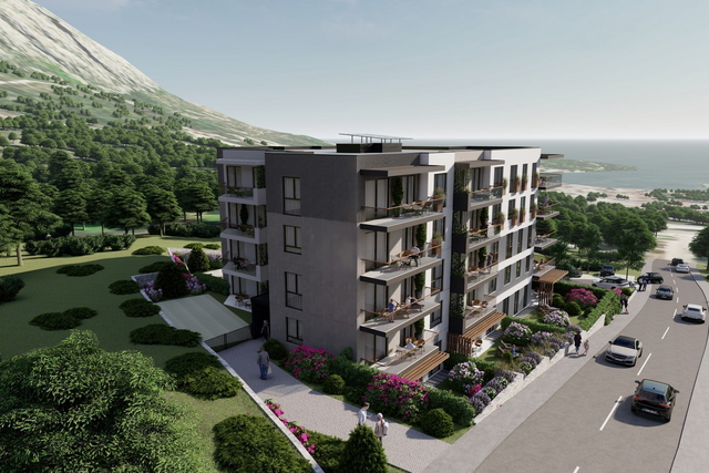 Neue Zweizimmerwohnung mit Meerblick in Makarska!