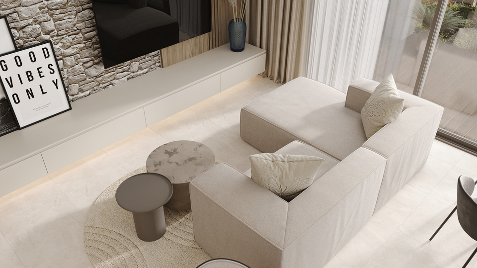 Moderna oblikovalska vila le 100 metrov od morja v okolici Rogoznice&excl;