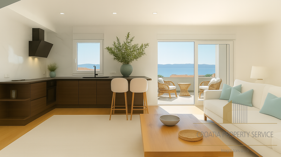 Elegant penthouse with panoramic sea views – Zadar!