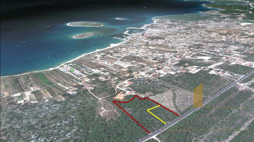 BUILDING LAND WITH LARGE SURFACE, PAKOŠTANE!