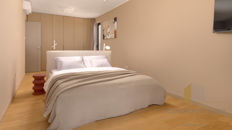 Exklusive moderne Villa mit Panoramablick auf das Meer – Primošten!