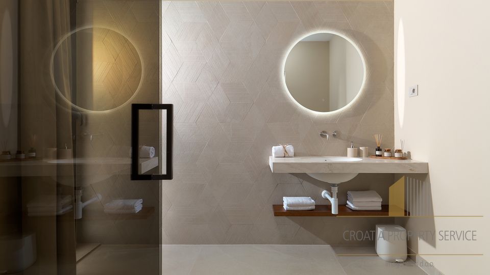 Exklusive moderne Villa mit Panoramablick auf das Meer – Primošten!