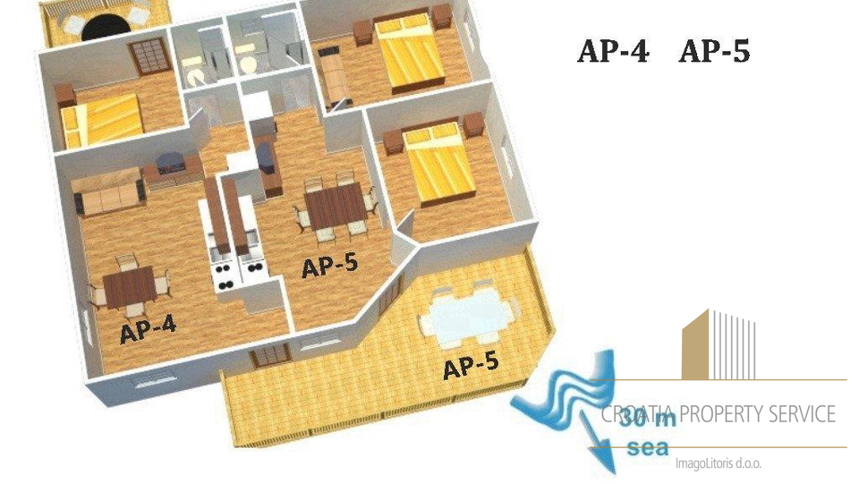 Meravigliosa villa con appartamenti sulla spiaggia - Rogoznica!