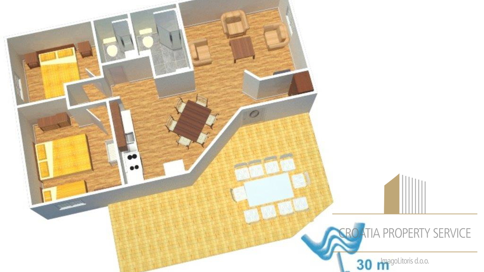 Meravigliosa villa con appartamenti sulla spiaggia - Rogoznica!