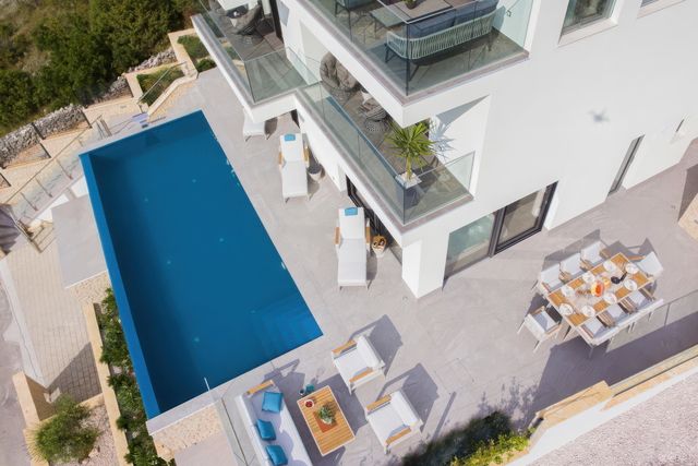 Nuova villa di lusso con vista panoramica sul mare – gioiello vicino a Rogoznica!