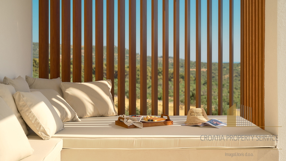 Exklusive moderne Villa mit Panoramablick auf das Meer – Primošten!