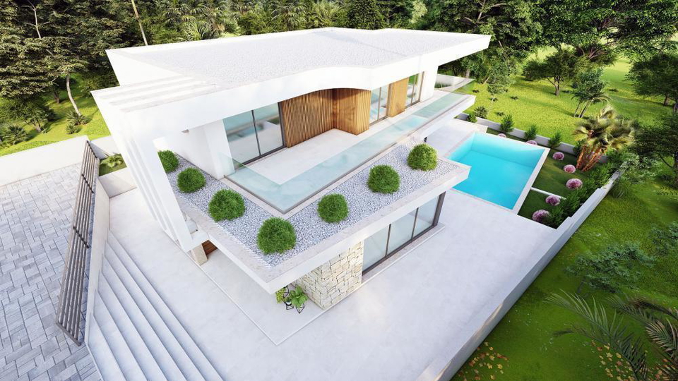 Elegante Luxusvilla nur 100 Meter vom Meer entfernt in der Umgebung von Zadar&excl;