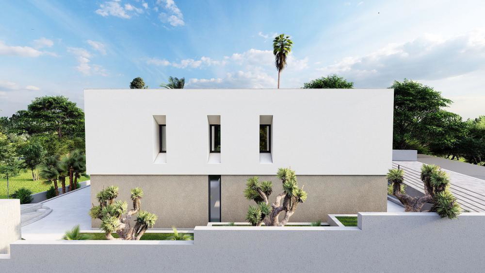 Elegante Luxusvilla nur 100 Meter vom Meer entfernt in der Umgebung von Zadar&excl;