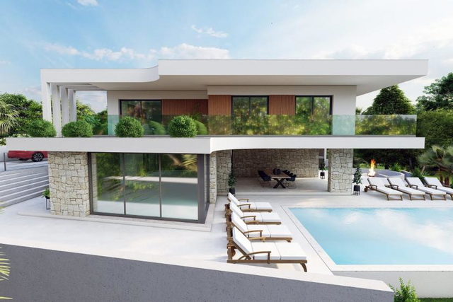 Elegante Luxusvilla nur 100 Meter vom Meer entfernt in der Umgebung von Zadar!