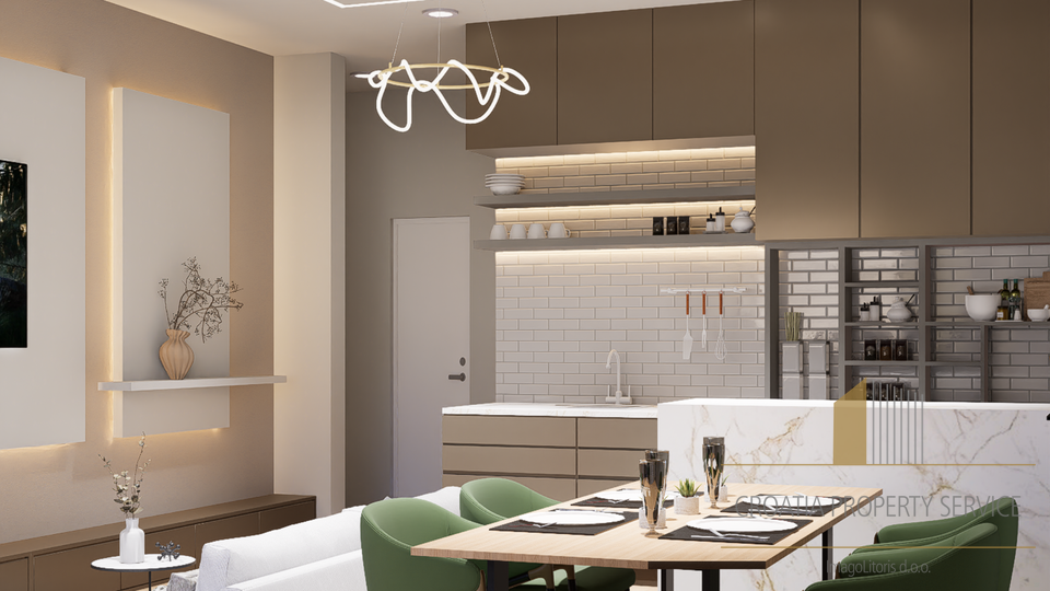 Wunderschöne Wohnung mit Garten in einem modernen Neubau - Kaštel Stari!