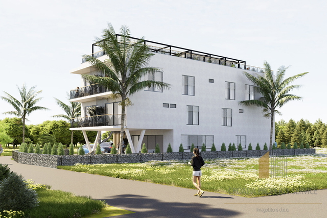 Luxury apartment in a modern new building 160 m from the sea – Privlaka!