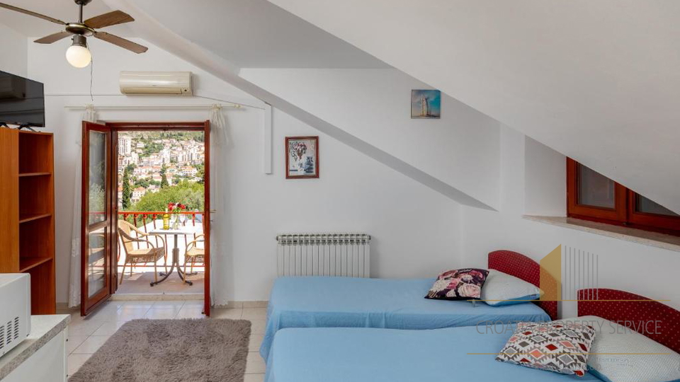 Beautiful apartment villa with a pool and sea view – Lapad, Dubrovnik!