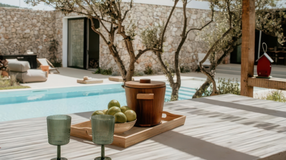 Wundersch&ouml;ne luxuri&ouml;se Villa mit Meerblick auf der Insel &Scaron;olta&excl;