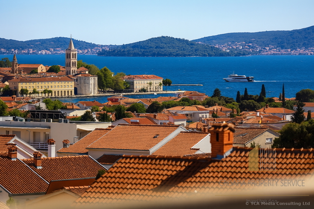 Elegant penthouse with panoramic sea views – Zadar!