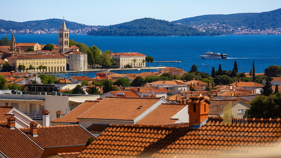 Elegant penthouse with panoramic sea views – Zadar!