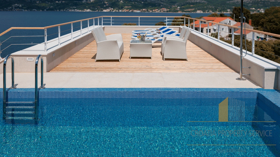 Two luxurious villas of exceptional design with a wonderful view of the sea - the island of Korčula!