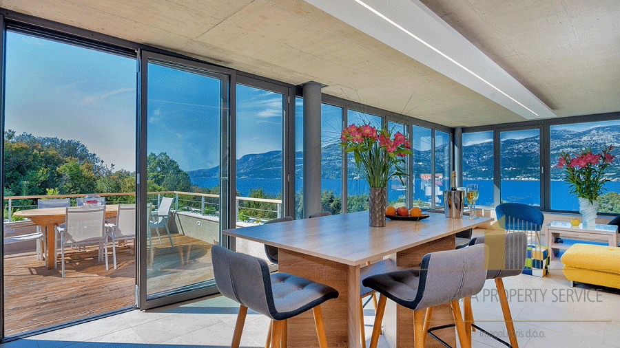 Two luxurious villas of exceptional design with a wonderful view of the sea - the island of Korčula!