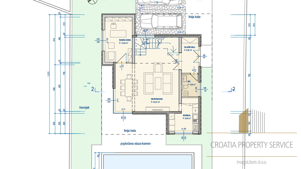 2 SCHÖNE VILLAS IN EINEM VON KAŠTELA, KAŠTEL KAMBELOVAC!