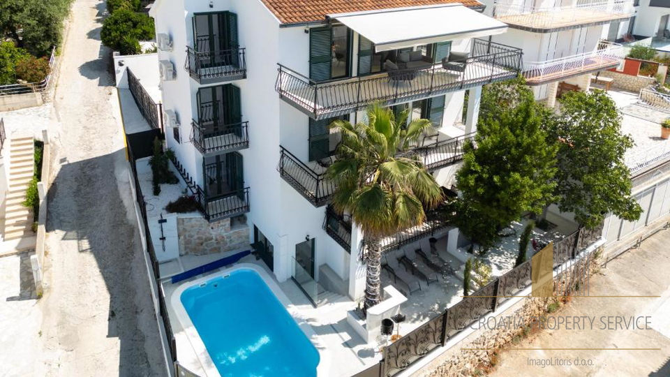 Villa di lusso con vista panoramica sul mare, piscina e centro benessere - Čiovo, Trogir!