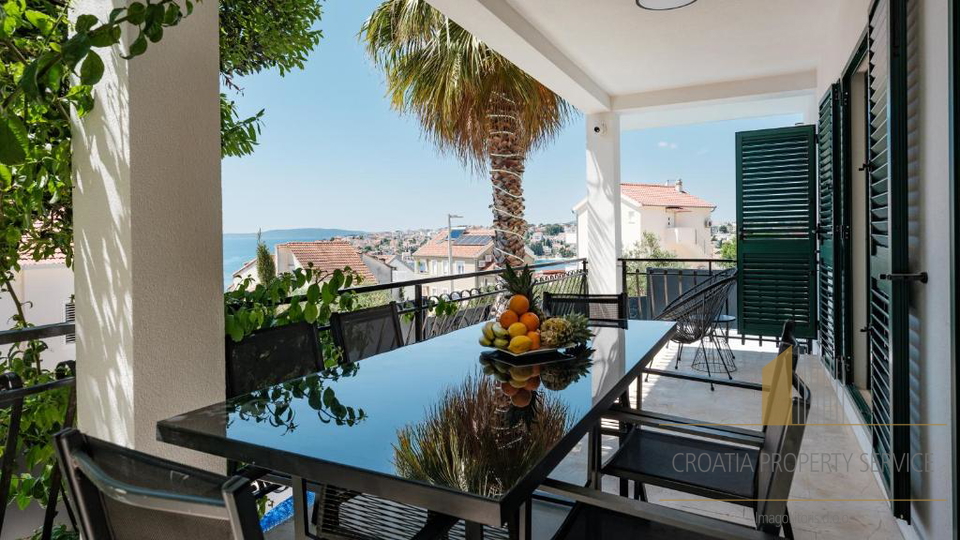 Villa di lusso con vista panoramica sul mare, piscina e centro benessere - Čiovo, Trogir!