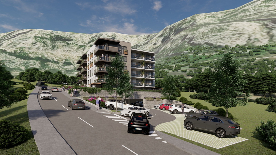 Neue Zweizimmerwohnung mit Meerblick in Makarska&excl;